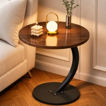 Rustic Wooden Round Table